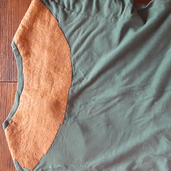 Vintage American Apparel Dark Green T-Shirt - Picture 5 of 6